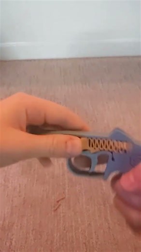 3d Printed spring Derringer #3dprinting #spring #bambulab