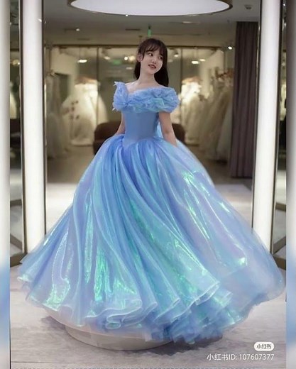Cinderlla Dress👗#cinderella