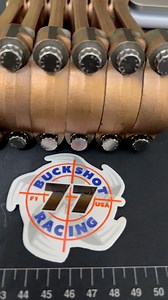 The Buckshot Racing #77 Speed Store top-guided Race Rod for the Mercury 2.5 Liter are manufactured to the highest tolerances; matched balanced, 💯 perfect cap-up, perfected needle-bearing oiling, ARP big rod come standard and can be properly torqued with a 12-point 3/8” thin-walled socket. Brand new, ready to install and run! | Mike Hill