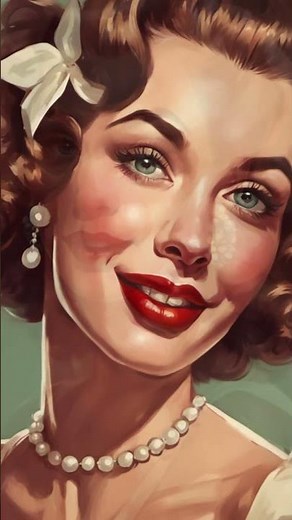 Illustrate Ai Prompt of The Day - Pinup Girl Painting