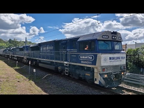 21/01/26 SSR Manildra Train 5970 passing West Ryde