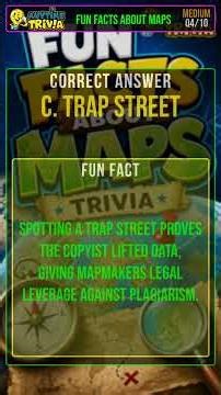 Fun Facts About Maps Trivia #Shorts