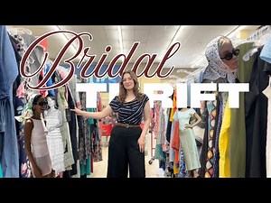 ✨ I Thrifted Bridal-Inspired Outfits | Vintage Wedding Try-On Haul 👗💍