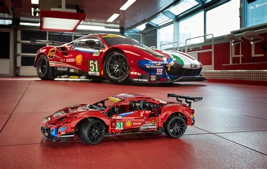 LEGO has revealed a Ferrari 488 GTE “AF Corse #51” set for 2021