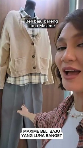 Luna's vlog of shopping for clothes with her husband Maxime