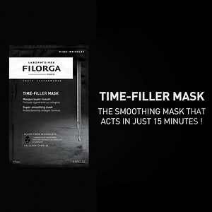 [TIME-FILLER MASK] Do you have 15 minutes? That’s all you need with our Super-smoothing mask with visibly boosting collagen formula. | Laboratoires Filorga