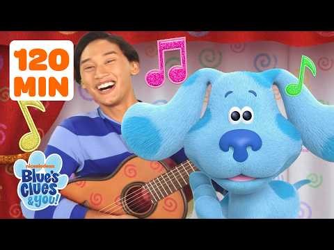 Blue & Josh’s Big Music Adventures for 2 HOURS! 🕺🪩 | Blue's Clues & You