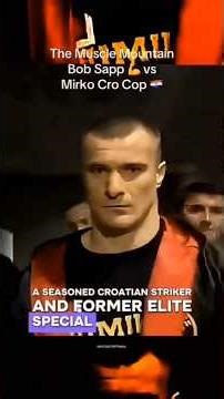 Cro Cop Destroyed the 330lb Monster 😳 #ufc