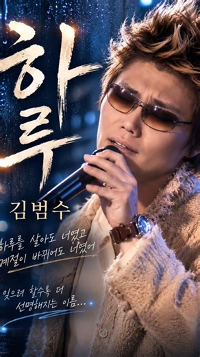 김범수 - 하루 🎵 듣는 순간 그 시절로 | 2000년대 감성 발라드 #shorts #버드나무트롯극장