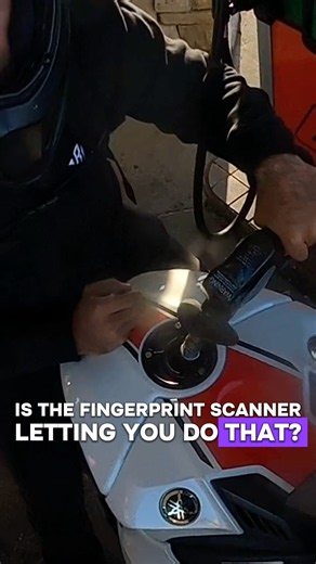 Fingerprint scanner ignition r1