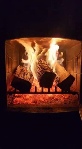 Silent Fireplace ASMR 🔥 Crackling Fire Sounds for Sleep #fire #wood #chill #relaxing