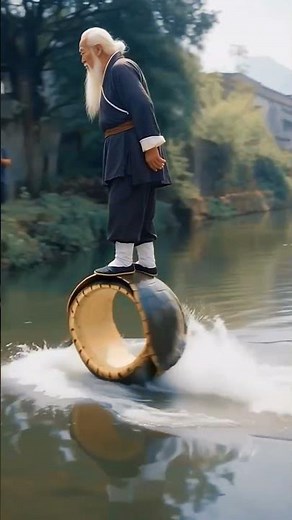 A big turtle 🐢 helped this farmer girl cross the river#farm #turtle #farming #farmer #nature