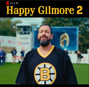 733K views · 9K reactions | I'm convinced they used Adam Sandler's actual wardrobe for his character's costumes  #happygilmore | Let's Talk Movies | Facebook