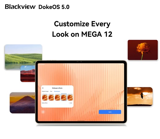 Same old wallpaper? Nah. 😎 DokeOS 5.0 just dropped a wallpaper upgrade on your MEGA 12—various fresh wallpapers and four ways to tweak them. More looks, more fun, all totally you!✨🌟 #MEGA12 #DokeOS5 #CustomizeYourScreen #WallpapersForDays #Blackview | Blackview