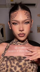 Leopard Makeup Tutorial for Halloween with Step-by-Step Instructions
