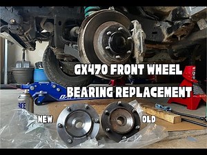 GX470 Front Wheel Bearing Replacement