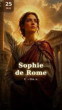 A Mother's Courage: Saint Sophia of Rome (May 25)