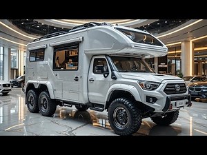 Toyota Just Built the World’s Most Extreme 6x6 Motorhome – Unreal Features!