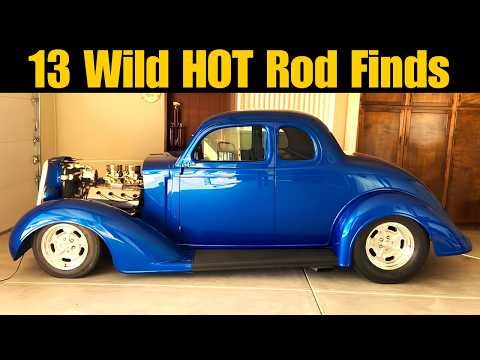 13 COOL and WILD HOT Rods for Sale! WHERE CLASSICS GO ROGUE!!