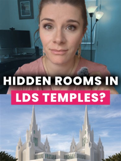 Answering a fascinating question from @jeawok_media about what we're really hiding in the REST of large Latter-day Saint Temples, like the San Diego Temple. It’s true that there’s a lot of the temple that they don’t show you when you go through a Latter-day Saint temple open house. There’s a really boring answer to why that is, but there is a ceremony room they actually didn’t show you. When you go see a temple at an open house, you’re probably only seeing like four or five main rooms. And there
