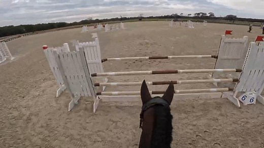 Show jump helmet cam of Capo dei Capi (owned with Kim & Larry Loveless) in the Preliminary division at the 2024 Ocala Winter I Horse Trials at the Florida Horse Park in Ocala, FL #GoPro #Eventing #ShowJumping | Elisa Wallace Eventing