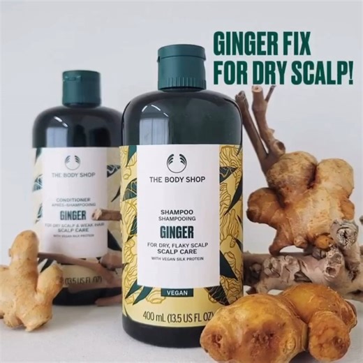 326 reactions | No more scalp troubles!​ Our Ginger Shampoo and...