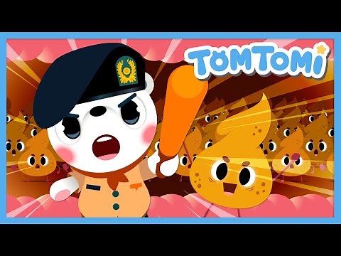 The Poop Song 2💩🚽 | Emergency🚨 Emergency🚨 | Poop Troop, move out! | Kids Song | TOMTOMI