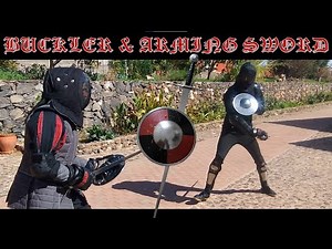HEMA Buckler MEDIEVAL FENCING Action