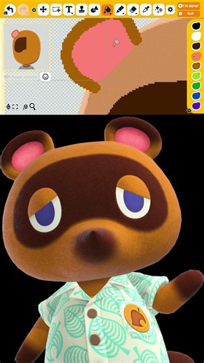 How to make Tom Nook from Animal Crossing #tomnook #animalcrossing