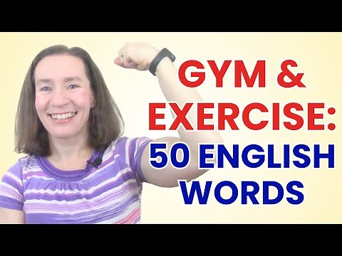 Learn 50 Fitness & Gym Words | English Vocabulary with Pictures