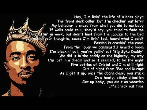 2Pac - Check Out Time [Lyrics] [HQ]