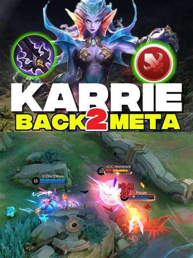 Karrie Jungle is META? 🏹 (3 Tips before using core Karrie) #MLBBM7 #MLBB #karriemlbb #mlbbmeta #checkmateplays