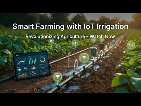 Revolutionizing Farming: IoT-Driven Smart Drip Irrigation!