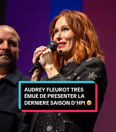Audrey Fleurot présente la dernière saison d'HPI