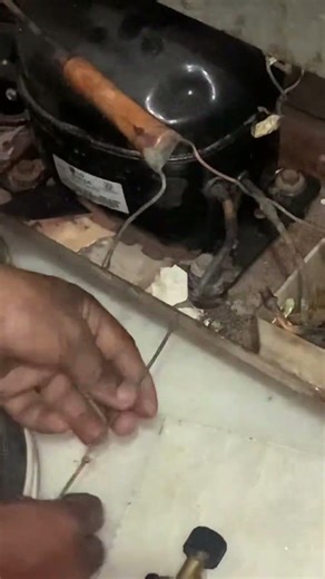 Samsung refrigerator gas block problem#automobile