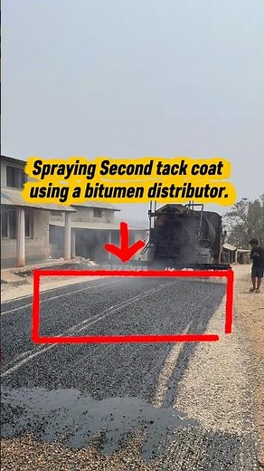 Complete Process of Double Bituminous Surface Treatment. #DBST #shortvideo #roaddesign #asphaltroad