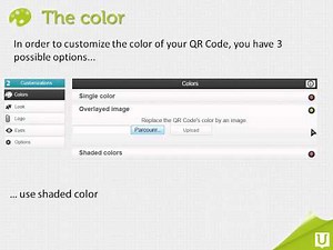 QR Code generator by Unitag - Tutorial [EN]