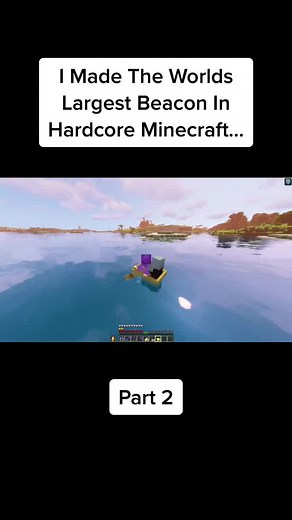 Building the World's Largest Beacon in Hardcore Minecraft