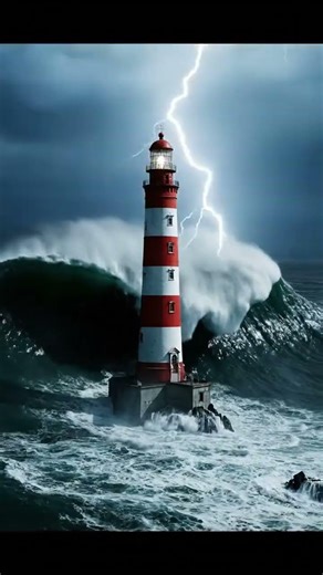 Monster Waves Demolish Historic Lighthouse!