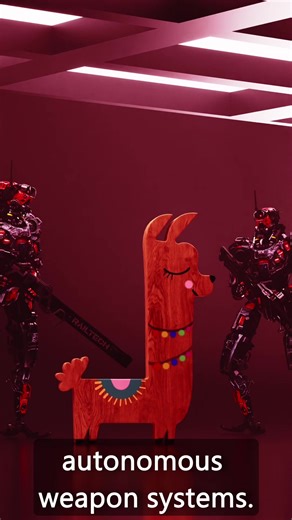 Llama war, a Blender 3D animation I made when Llama models started coming out. Still building the dream with the Graphlings experiment. #thinking #machines #game