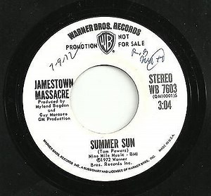 Jamestown Massacre - Summer Sun