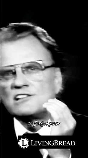 He Can Forget your sin's - Billy Graham #godslove #shorts #billygraham #livingbread