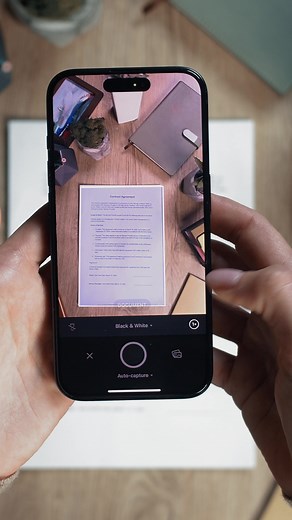 Turn Documents into PDFs with Scanner Pro!