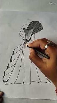 Stunning ladies' Dress design: from concept to creation