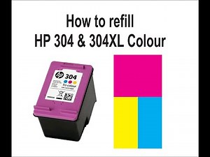 Refill cartridge HP 304 304XL Colour