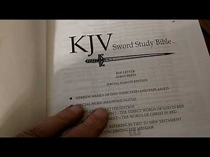 Review of The Sword Study Bible KJV