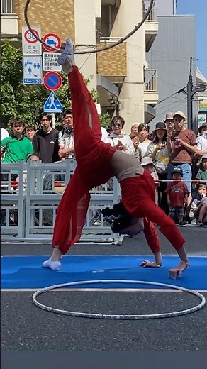 【中国雑技団】美技！軟体フラフープ #中国雑技団 #軟体 #circus #shorts