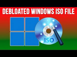 Create a Custom Debloated Windows ISO with a Local Account That Bypasses the Windows 11 Requirements