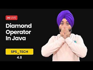 4.8 - Diamond Operator in Java | Type Inference in Generics | Chapter 4.8 | SPS_Tech