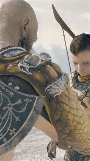 Seeing Kratos as a Father Hits Different… 🥺 | God of War #shorts #godofwar